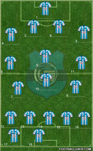Gimnasia y Esgrima de Jujuy Formation 2014