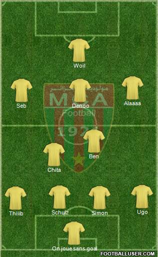 Mouloudia Club d'Alger Formation 2014