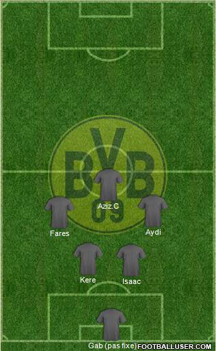 Borussia Dortmund Formation 2014