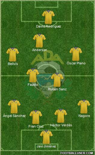 A.D. Alcorcón Formation 2014