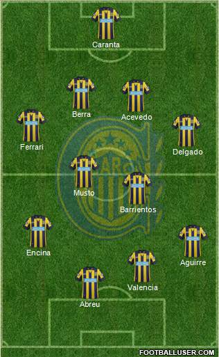 Rosario Central Formation 2014