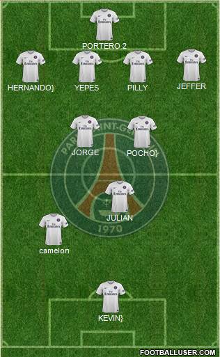 Paris Saint-Germain Formation 2014