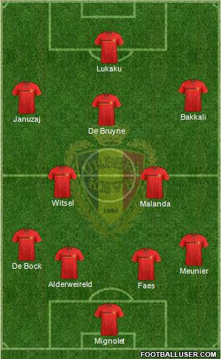 Belgium Formation 2014