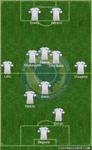 Bosnia and Herzegovina Formation 2014