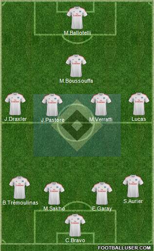 Hamburger SV Formation 2014