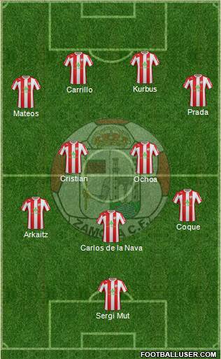 Zamora C.F. Formation 2014