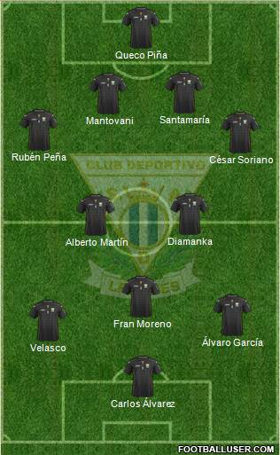 C.D. Leganés S.A.D. Formation 2014