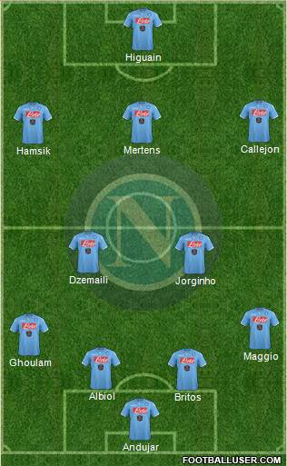 Napoli Formation 2014