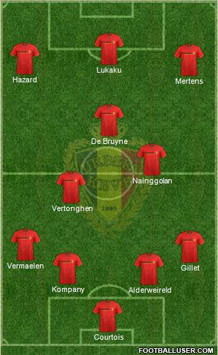 Belgium Formation 2014