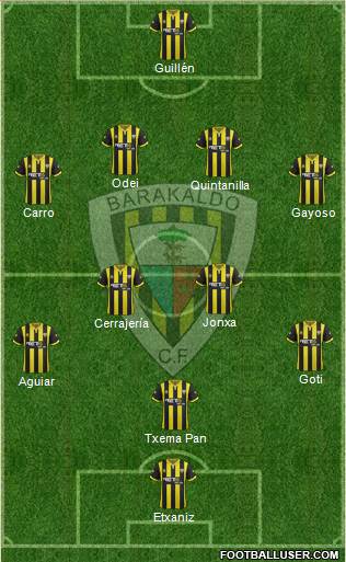 Barakaldo C.F. Formation 2014