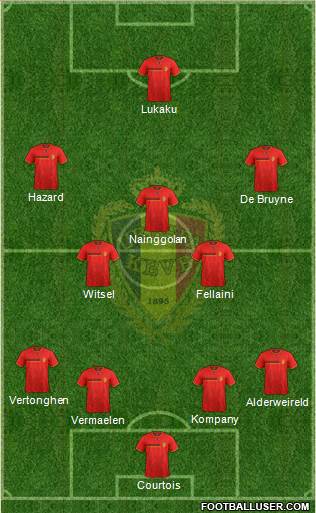 Belgium Formation 2014