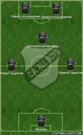 All Boys Formation 2014