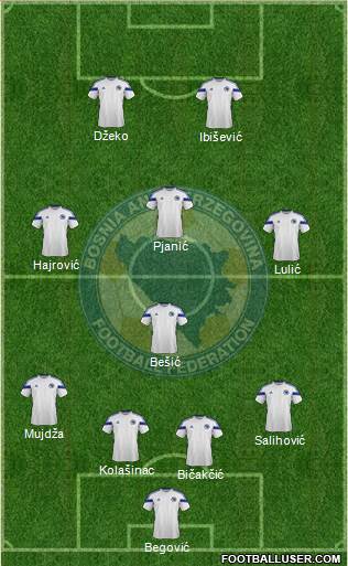Bosnia and Herzegovina Formation 2014