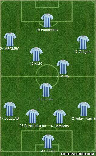 Coventry City Formation 2014