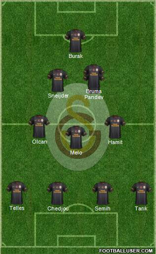 Galatasaray SK Formation 2014