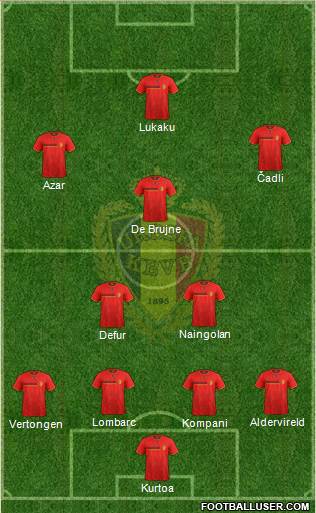 Belgium Formation 2014