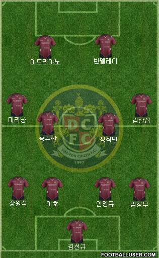 Daejeon Citizen Formation 2014