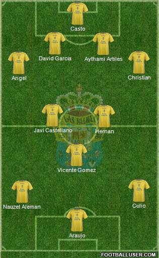 U.D. Las Palmas S.A.D. Formation 2014