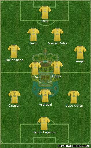 U.D. Las Palmas S.A.D. Formation 2014