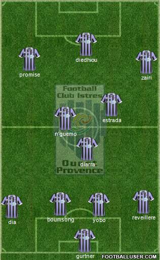 Football Club Istres Ouest-Provence Formation 2014