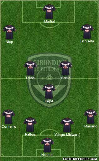 FC Girondins de Bordeaux Formation 2014