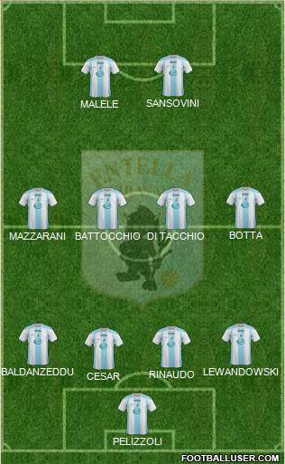 Virtus Entella Formation 2014