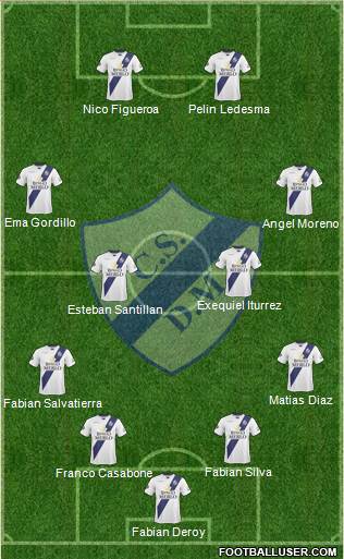 Deportivo Merlo Formation 2014