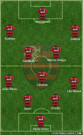 CR Flamengo Formation 2014