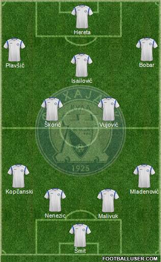 FK Hajduk Rodic MB Kula Formation 2014