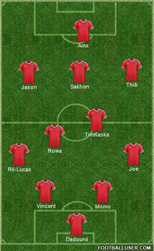 San Jose Earthquakes Formation 2014