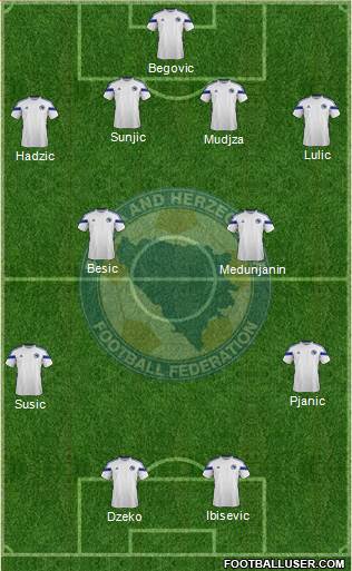 Bosnia and Herzegovina Formation 2014