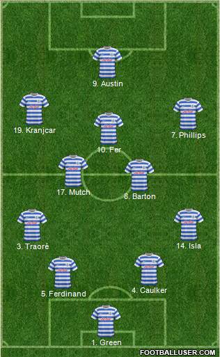 Queens Park Rangers Formation 2014