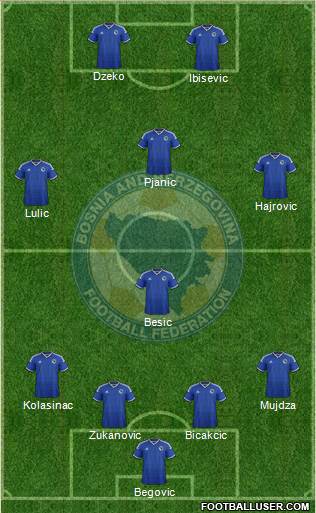 Bosnia and Herzegovina Formation 2014