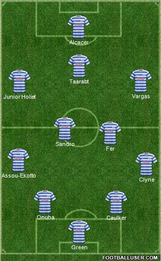 Queens Park Rangers Formation 2014