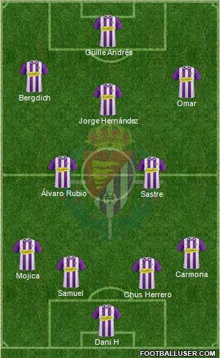 R. Valladolid C.F., S.A.D. Formation 2014