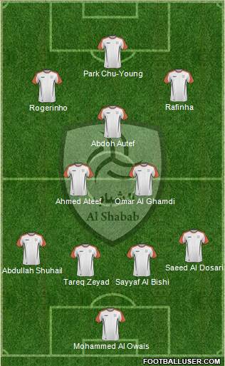 Al-Shabab (KSA) Formation 2014