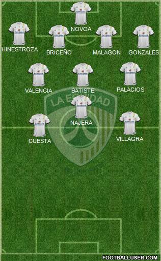 CD La Equidad Formation 2014