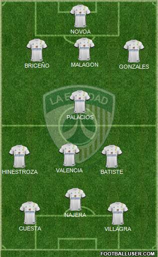CD La Equidad Formation 2014