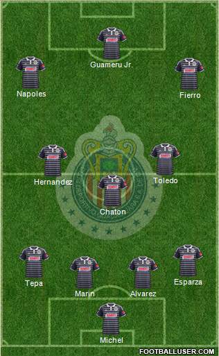 Club Guadalajara Formation 2014