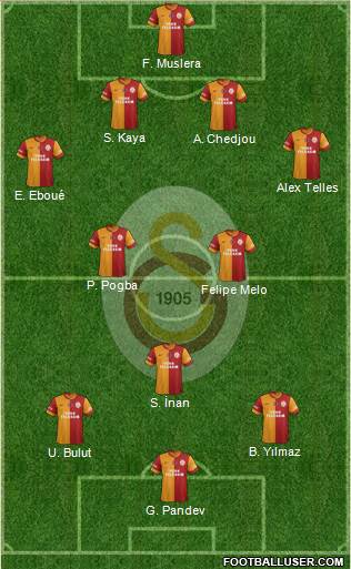 Galatasaray SK Formation 2014