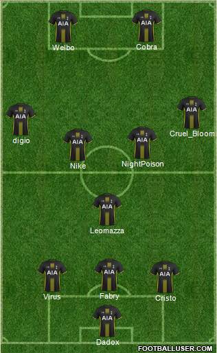 Tottenham Hotspur Formation 2014