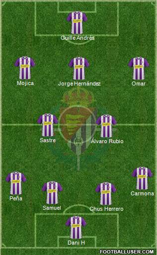 R. Valladolid C.F., S.A.D. Formation 2014