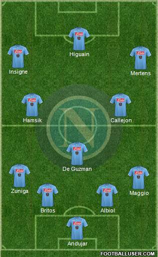 Napoli Formation 2014