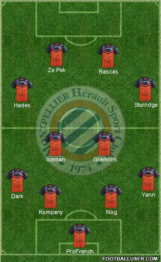 Montpellier Hérault Sport Club Formation 2014