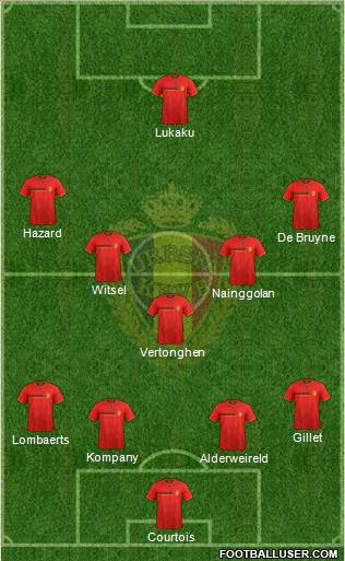 Belgium Formation 2014