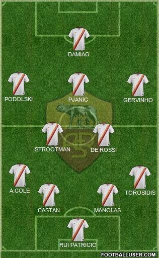 AS Roma Formation 2014