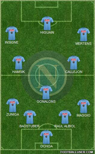 Napoli Formation 2014