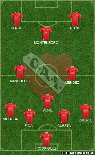 Independiente Formation 2014