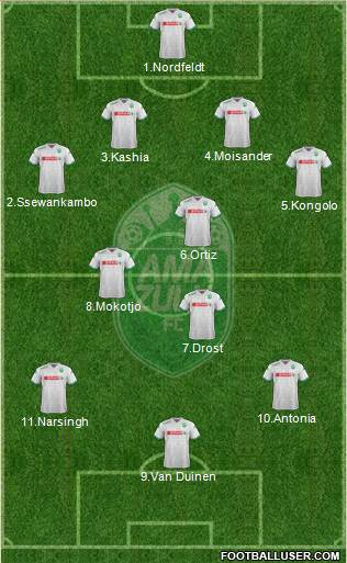 AmaZulu Formation 2014