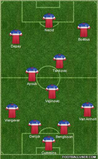 U.S.A. Formation 2014